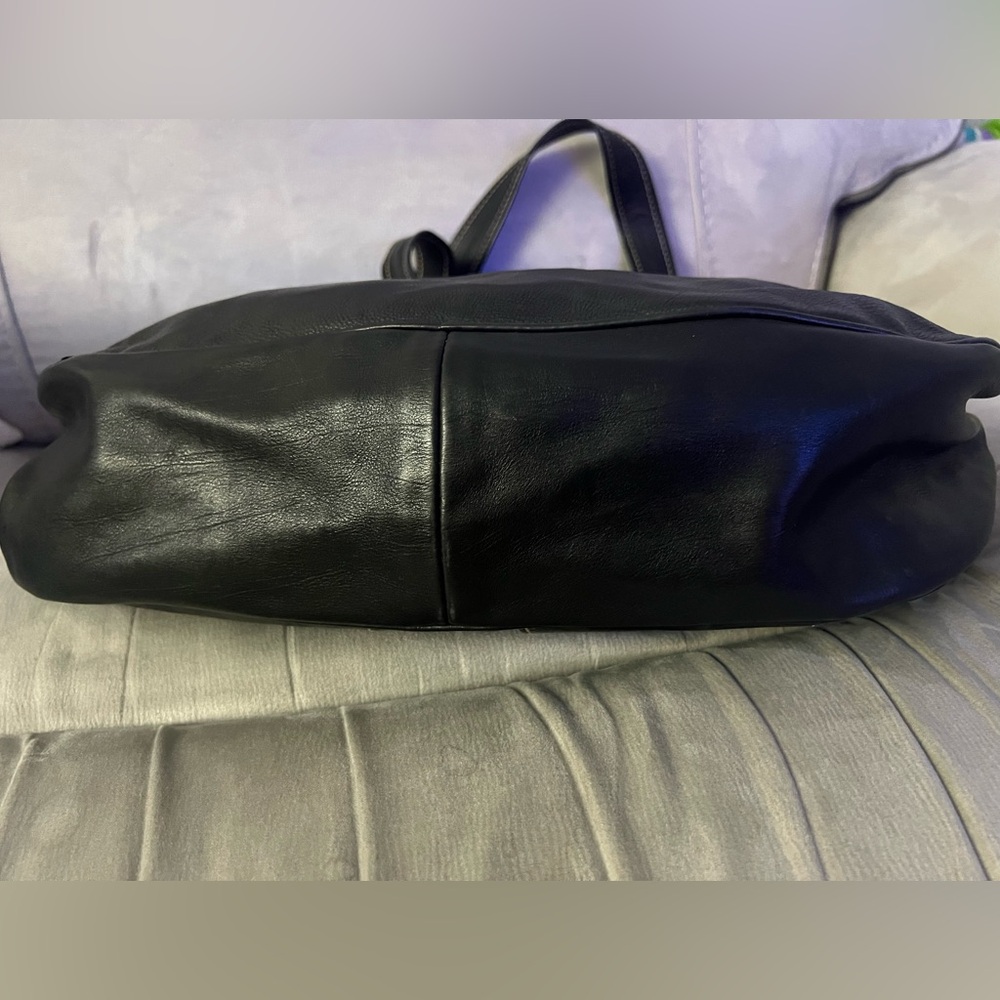 Marc Jacobs vintage hobo black leather bag - Picture 6 of 9